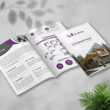 rapes-home-automation-company-profile-design Print Friendly Brochure Design