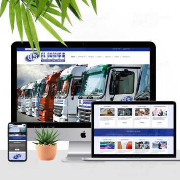 Al Buainain Group Mobile Friendly Website Design