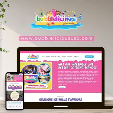 bubblelicious-usa-business-website-design Mobile Friendly Website Design
